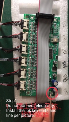Ryobi 754 755 Ink Motor Circuit Board 5UTR-1879