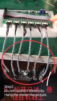 5UTR-1879B Ryobi Printer Circuit Board Ink Motor For Ryobi RMGT Graphic